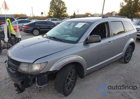 2018 Dodge Journey Se из США, поврежденный, VIN 3C4PDCABXJT528802